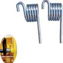 2 Pack Water Press Spring Replacement for Commercial Mop Bucket Side-Press Wringer Torsion Springs for Combo on Wheels Heavy Duty Business Floor Cleaning Mopping Buckets Accessories