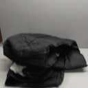 Orthopedic Dog House - Outdoor Waterproof Dog Shelter w/Porch - Indoor Pet House w/Egg-Crate Foam - Cooling - Machine Washable - Ideal for Large Breeds & Fits 36-Inch Crate - 35"x22" (Black)