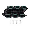 Lower Intake Manifold with Gasket Compatible with 2011-2018 Jeep Dodge RAM Chrysler 3.6L V6 Vehicles - Grand Cherokee Wrangler Journey Grand Caravan Town & Country Replaces 05184199AF