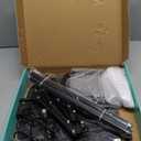 30X 10X Extra Large Floor Magnifying Glass with Light and Stand,7-inch Adjustable Height Floor Magnifying Lamp,2 in 1 Lighted Magnifiers for Close Work, Sewing,Crafts,Hobbies,Reading,Black