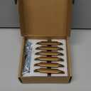 Goo-Ki 6 Pack 3 Inch 76mm Hole Center Cabinet Pulls Antique Brass Zinc Alloy Kitchen Drawer Pulls Drawer Handles 3.45 Inch Length 2202-GT-76