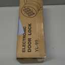 Signstek Keyless Entry Door Lock, Door Knob with Keypad, Smart Code Door Lock, Mute Mode, Passage Function, Easy to Install, Satin Nickel