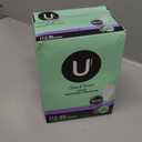 U by Kotex Panty Liners, Clean & Secure, Light Absorbency, Extra Coverage, 112 Count 