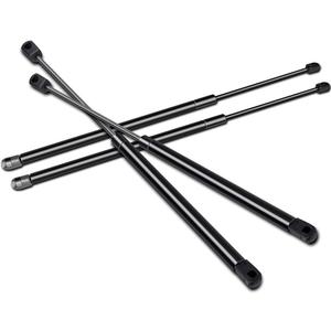 ECCPP 2pcs Liftgate and 2pcs Window Glass Lift Supports Struts for GMC Yukon 1500 2500 for Chevrolet Suburban 1500 2500 for Chevrolet Tahoe for Cadillac Escalade 2000-2004