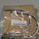 uxcell M8 Round U-Bolts, 2 Sets 108mm(4.25") Inner Width 136mm(5.35") Length 201 Stainless Steel U-Clamp Bolt with Plates & Nuts for Automobile, Trailer, Boat Trail, Silver