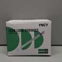 100 Pack 1ml Luer Lock Syringe without Needle, 1cc small syringes, Individually Sealed
