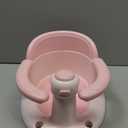 Baby Bath Seat for Babies 6 Months & Up - Bathtub Seats for Babies with 3 Baby Bath Toys, Non-Slip, Comfortable, Infant Bath Essentials-Pink