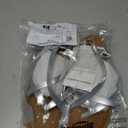 Amazon Essentials womens Casual Strappy Sandal (10, Silver)