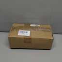 4 Pcs Black Santa Christmas Toilet Seat Cover Set, African American Bathroom Decoration Set with Toilet Seat Cover, Non Slip Bathroom Rugs, Tank Cover, Tissue Box Cover for Bathroom Indoor Decor