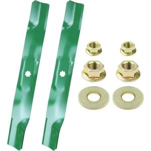 AM141034 Mower Blades for John Deere D105 S100 Z225 42" Decks