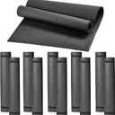 10 Pack Yoga Mats Bulk, 68'' x 24'' x 4mm Thick Black Yoga Mats for Kids and Adults, Anti-Slip Tear-Resistant Exercise Mat for Fitness Stretching Home Workout Gym and Studio