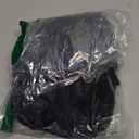 GORGLITTER Women's Lace Going Out Pants Flare Mesh High Waisted Sexy Sheer Bell Bottom Trousers Leggings Rave Outfits, Size: Small (Black)