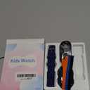 AXYWINBO Kids smart Watches for Boys Girls 4g GPS Call Text-Smart Watch for Kids Game Camera Pedometer Alarm Clock Calculator-Kid Watches Gifts for Boys Girls 4-12 Blue