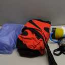 YAERSI Kids Pod Swing Seat,Hanging Chair with Inflatable Cushion,Sensory Swing Chair for Kids for Outdoor and Indoor（Ladybug）