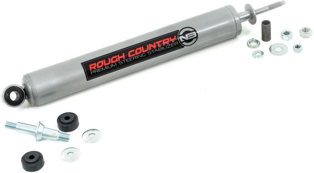 Rough Country N3 Steering Stabilizer for 2005-2007 Ford Super Duty - 8732230