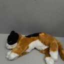 Bearington Callie Stuffed Cat Animal - 15" Realistic Calico Cat Plushies - Kitty Stuffed Animal with Soft Fur and Lifelike Details - Adorable, Cuddly Kitten Plush Gift for Kids and Toddlers