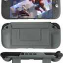 Switch 2 Cover Protective Case, Detachable Magnetic Shell, 360  All-Around Protection, with a Protective Shell with Built-in Ergonomic Grip, Suitable for Nintendo Switch 2 Model 2025, Grey