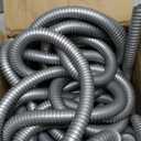 1/2 inch x 25ft Flexible Electrical Conduit, Iron Galvanized Access Line Conduit, Greenfield Flex Conduit, for Manage and Protect Home and Industrial Wires