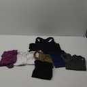Geyoga 8 Pcs Women Basic Crop Tank Tops Sleeveless Racerback Crop Cotton Top (XX-Large, Black, White, Brown, Gray)