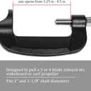 Inboard Propeller Puller C Clamp Puller for Ski & Wakeboard Propellers Fits 1" to 1-1/8" Shaft
