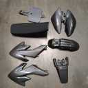 HTTMT XFY-CN Group Motorctcly Carbon Fiber Plastic Fender Kit Body Work Fairing Kit Compatible with CRF XR XR50 CRF50 Clone 125CC Pit Dirt Bike