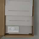 JINMURY 10 Pack Frosted Acrylic Arch Sign with Stand | 5x7 Inch Blank Frosted Acrylic Table Sign with Base, DIY Arch Wedding Signage Table Numbers, Events & Parties