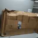 ODK Computer Desk with 6 Drawers, 40 Inch Small Desk with Storage, Reversible Desk with Headphone Hook for Home Office, Work Study Table for Bedroom, White