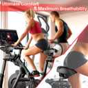 Oversized Bike Seat for Peloton Bike & Bike+, Wide Bicycle Saddle Replacement Compatible with Peloton, Exercise or Road Bikes, Seat Cushion for Men & Women