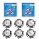 6pcs SH50/52 Replacement Heads Compatible with Philips Norelco Series 5000,Pt8xx, Pt7xx, At8xx, At7xx, S5xxx Elctric Shaver,Replacement Blades for Philips Norelco 5000 Replacement Heads