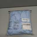 Milumia Women's Graphic Frill Trim Cami Dress Cut Out Back Sleeveless Maxi Summer Dresses (Blue, M)