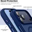 BENTOBEN Stronger Magnetic for iPhone 17 Pro Max Case 2025, [Fit for Mag-Safe], Military Grade Drop Protection, Slim for iPhone 17 Pro Max Case Translucent Matte Phone Case(6.9")-Blue