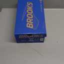 Brooks Womens Glycerin 22 Neutral Running Shoe (8.5 Wide, Black/Grey/White)