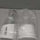 Toothbrush Holders with Sliding Lid for Bathroom Counter Organizer, Tooth Brush Toothpaste Holder for Bathroom Vanity Makeup Brushes Holder-White