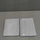 Geiserailie 2 Pcs Chest Compression Wrap Breast Support Band Sports Support Strap Bandage Adjustable Chest Binder for Large Breasted Women Prevent Breast Bounce for Sports Running(White,Large)