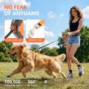 Lightweight and Retractable Dog Leash - Anti-Entanglement and one-Hand Brake, Easy to Control - 13-Foot Durable Dog Leash, Designed for Women, Suitable for Small/Medium Dogs - Comfortable Grip