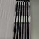 Goo-Ki 12.6'' (320 MM) Hole Centers Matte Black T Bar Cabinet Pulls-Affordable Luxury Zinc Alloy Cabinet Handles with Knurled/for Dresser and Cupboard, 6 Pack