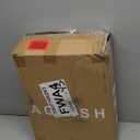 Narrow Walker Folding Upright Walker - with Removable Armrests, 450LBS Heavy Duty, Width & Height Adjustable Narrow Walkers for Seniors, Disabled, Bariatric (Large Standard)