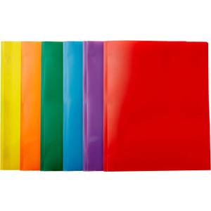 Amazon Basics Heavy Duty Plastic Folders with 2 Pockets for Letter Size Paper, Assorted Colors, Pack of 6 Amazon Basics Heavy Duty Plastic Folders with 2 Pockets for Letter Size Paper, Assorted Colors, Pack of 6