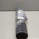 Custom Size Runner Rug 2 ft x 8 ft, Carpet Runners Hallway Entryway Kitchen Garage Laundry Room Area Rugs with Non-Slip Rubber Backing, Gray with Black Stripe