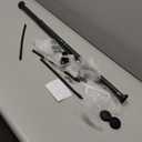 Adjustable Garland Hanger for Front Door - Fits 28" to 80" Doors, Wreath Holder Christmas, Halloween Decorations No Screws/Drilling Damage-Free Installation Garland Door, with 3 Hooks Tension Rod