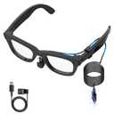 HiBloks Charging Cable for Ray-Ban Meta Wayfarer/Skyler/Headliner Gen 2 & Oakley Meta HSTN Accessories, 3.9ft Type-C Charging While Using, Portable for Travel/Car/Phone/Laptop/Power Bank Charging