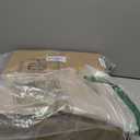 HBlife Dish Rack, Bamboo Folding 2-Tier Collapsible Drainer Dish Drying Rack with Utensils Flatware Holder Set (Dish Rack with Utensil Holder)