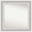 Amanti Art White Wall & Bathroom Mirror for Over Sink, 38x52 Large Mirror