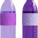 Copco Hydra 16.9oz Water Bottle, Set of 2 - Non-Slip Sleeve & BPA-Free Tritan Plastic - Dishwasher Safe, Reusable To Go Bottle - Leak-Proof, Spill-Proof, Portable Water Bottle (Purple & Light Purple)