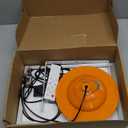 96 LED Solar Grow Lights Battery Powered, Full Spectrum Hanging Grow Light for Indoor Outdoor Plants with Timer, Solar Plant Lamp for Greenhouse with Remote Control, 2 Charging Way, 16.6FT Cord