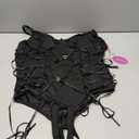 Avidlove Lingerie for Women Sexy Corset Garter Lingerie Set One Piece Teddy Bodysuit Boudoir Outfit (XX-Large, Black)