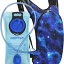 Roptat Hydration Backpack Pack with 2L Hydration Bladder - Lightweight Water Backpack Water Pouch for Women Men Running Riding Biking Music Festival