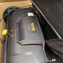 21-Inch Push Lawn Sweeper,Heavy Duty Steel Frame with 3.5 cu.ft Mesh Bag,Adjustable Brush Height and Rubber Wheels,2 Spinning Brushes for Leaves, Grass, Debris,Easy Storage & Dump Design