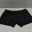 PROTECHDRY - Washable & Reusable Urinary Incontinence Cotton Boxer Brief Underwear for Men, Black, XX-Large