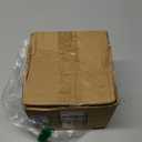 ONTUBE Ceramic Bacon Grease Container Keeper with Strainer, Frying Oil Storage Can, White